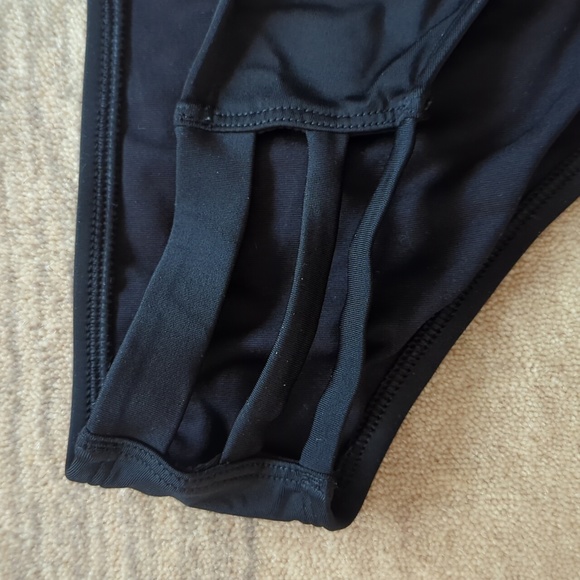 Aerie S Black Strappy Bikini - Picture 10 of 11